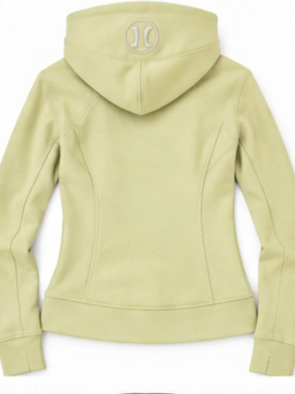 lululemon Scuba Hoodie Pale Celery Green Full Zip, Size XS/S